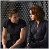 Os Vingadores - The Avengers : foto Jeremy Renner, Joss Whedon, Scarlett Johansson