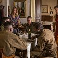 Corações de Ferro : Foto Alicia von Rittberg, Brad Pitt, Logan Lerman, Michael Peña, Shia LaBeouf
