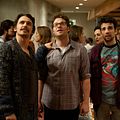 É o Fim : Foto James Franco, Jay Baruchel, Seth Rogen