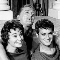 Spartacus : Foto Kirk Douglas, Stanley Kubrick, Tony Curtis