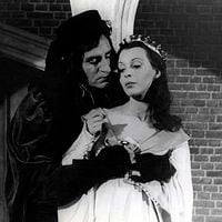 Ricardo III : foto Claire Bloom, Laurence Olivier