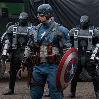 Capitão América: O Primeiro Vingador : Foto Chris Evans, Joe Johnston