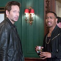 Foto Brandon T. Jackson, David Duchovny