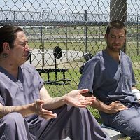 Foto Antony Starr, Russell Means