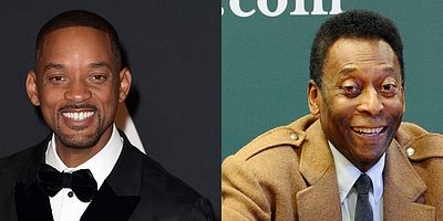 Will Smith realiza o sonho de conhecer Pelé