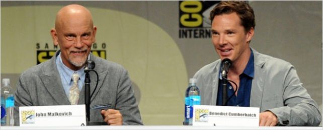 Comic-Con 2014: John Malkovich e Benedict Cumberbatch brilham no painel sobre Os Pinguins de Madagascar Comic-Con 2014: John Malkovich e Benedict Cumberbatch brilham no painel sobre Os Pinguins de Madagascar
