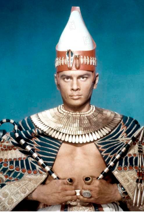 Foto De Yul Brynner Os Dez Mandamentos Fotos Yul Brynner Cecil B