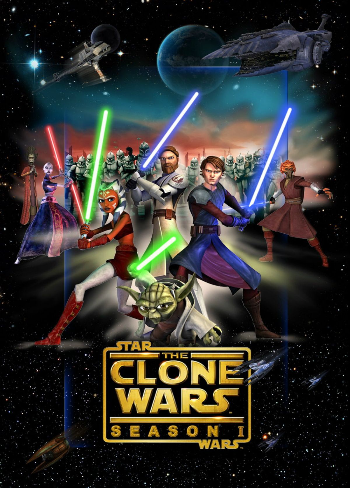 Pôster Star Wars The Clone Wars (2008) Pôster 1 no 2 AdoroCinema Pôster Star Wars The Clone Wars (2008) Pôster 1 no 2 AdoroCinema