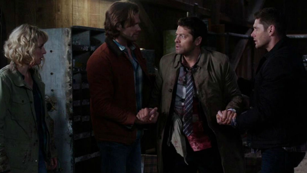 supernatural stuck in the middle with you