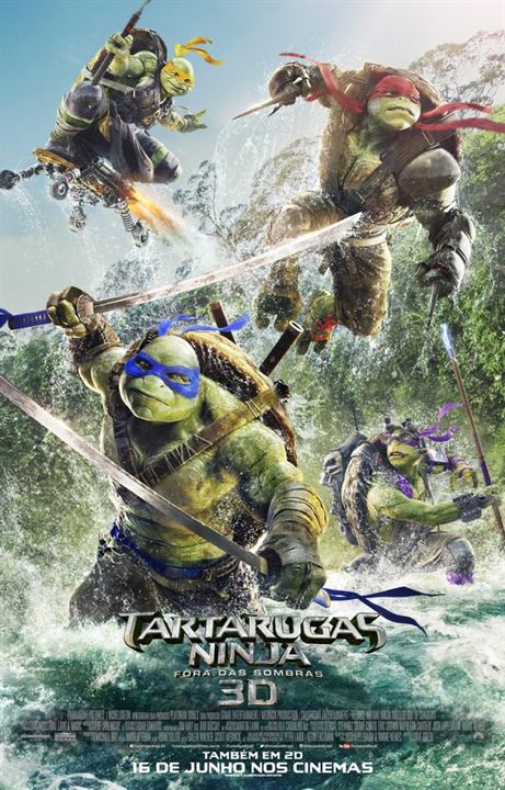 As Tartarugas Ninja - Fora das Sombras : Poster