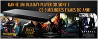 Lista dos melhores de 2012 mobiliza leitores e vale aparelho Blu-ray com cinco filmes