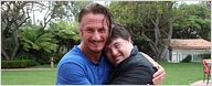 Ator de Colegas encontra o astro Sean Penn nos Estados Unidos