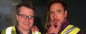 Robert Downey Jr. revela imagem dos bastidores de Os Vingadores 2 Robert Downey Jr. revela imagem dos bastidores de Os Vingadores 2
