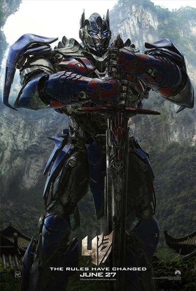 Transformers: A Era da Extinção - Poster