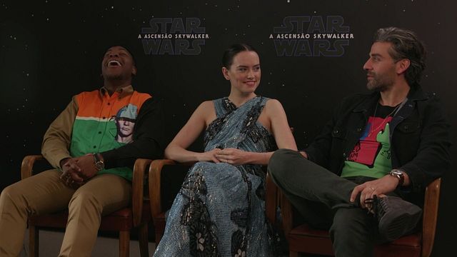 Star Wars: A Ascensão Skywalker Entrevista Elenco CCXP