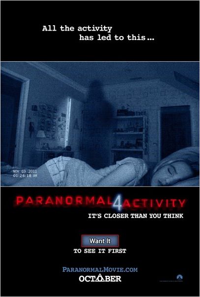 Atividade Paranormal 4 : poster