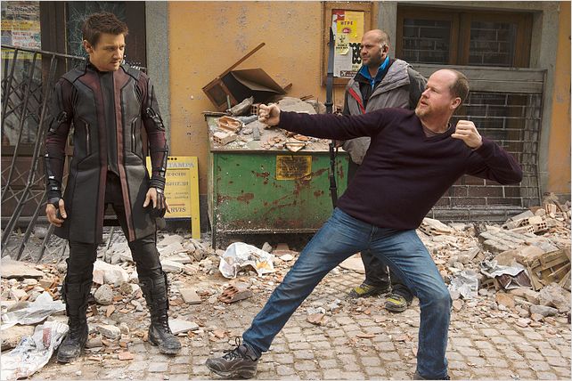Os Vingadores 2: A Era de Ultron : Foto Jeremy Renner, Joss Whedon