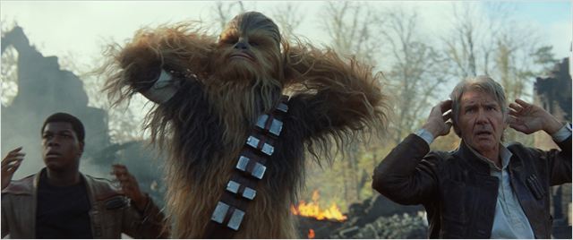 Star Wars - O Despertar da Força : Foto Harrison Ford, John Boyega, Peter Mayhew
