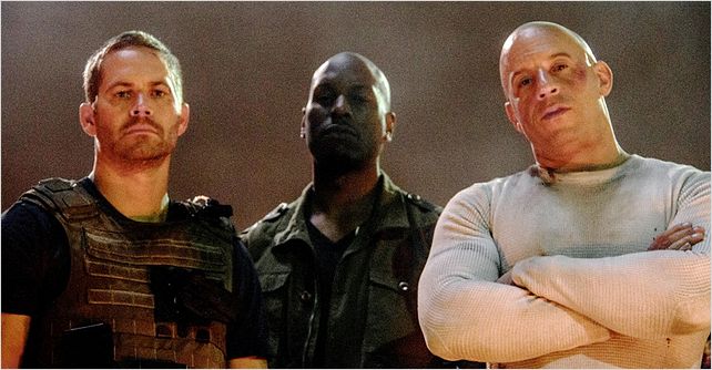 Velozes & Furiosos 7 : Foto Paul Walker, Tyrese Gibson, Vin Diesel