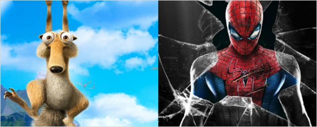 Bilheterias Brasil: A Era do Gelo 4 é mais forte que O Espetacular Homem-Aranha