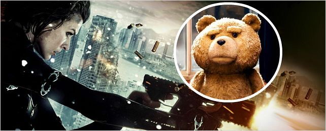 Bilheterias Brasil: Comédia Ted não consegue superar Resident Evil 5: Retribuição