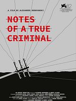 Pôster de Anotações de Um Criminoso