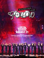 Pôster de Seventeen tour 'Follow' Again to Cinemas