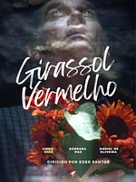 Pôster de Girassol Vermelho