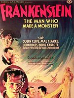 Pôster de Frankenstein