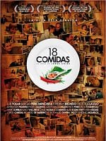 Pôster de 18 Comidas