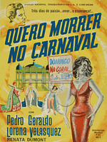 Pôster de Quero Morrer No Carnaval