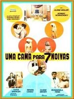 Pôster de Uma Cama para Sete Noivas