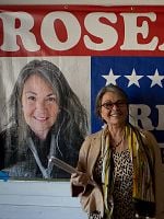 Pôster de Roseanne For President!