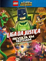 Pôster de Lego DC Comics Super Heróis: Liga da Justiça - Revolta em Gotham