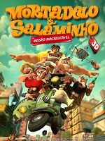 Pôster de Mortadelo e Salaminho 3D - Missão Inacreditável