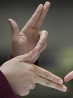 Pôster de Cadeiras Brancas