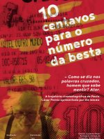 Pôster de 10 Centavos para o Número da Besta