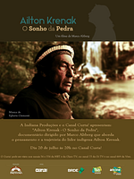 Pôster de Aílton Krenak e o Sonho da Pedra