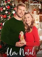 Pôster de Natal no Hotel Plaza