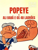 Pôster de Popeye e Ali Babá e os 40 Ladrões
