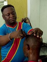 Pôster de 7 Cortes de Cabelo no Congo