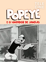 Pôster de Popeye e o Limpador de Janelas