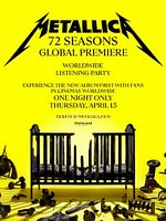 Pôster de Metallica: 72 Seasons - Global Premiere