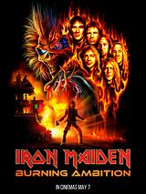 Pôster de Iron Maiden: Burning Ambition
