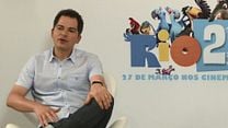 imagem de Rio 2 Entrevista com Carlos Saldanha, Rodrigo Santoro, Sergio Mendes e Carlinhos Brown
