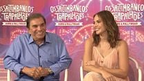 imagem de Os Saltimbancos Trapalhões - Rumo a Hollywood Entrevista Exclusiva com Dedé Santana e Letícia Colin