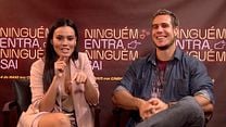 imagem de Ninguém Entra, Ninguém Sai Entrevista (1) Letícia Lima, Emiliano D'Ávila, Danielle Winits, João Côrtes e Hsu Chien