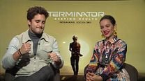 imagem de O Exterminador do Futuro: Destino Sombrio Entrevista Natalia Reyes e Diego Boneta