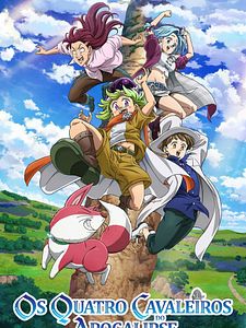 Pôster de The Seven Deadly Sins:  Os Quatro Cavaleiros do Apocalipse Temporada 2
