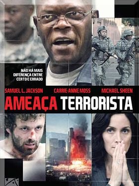 Pôster de Ameaça Terrorista